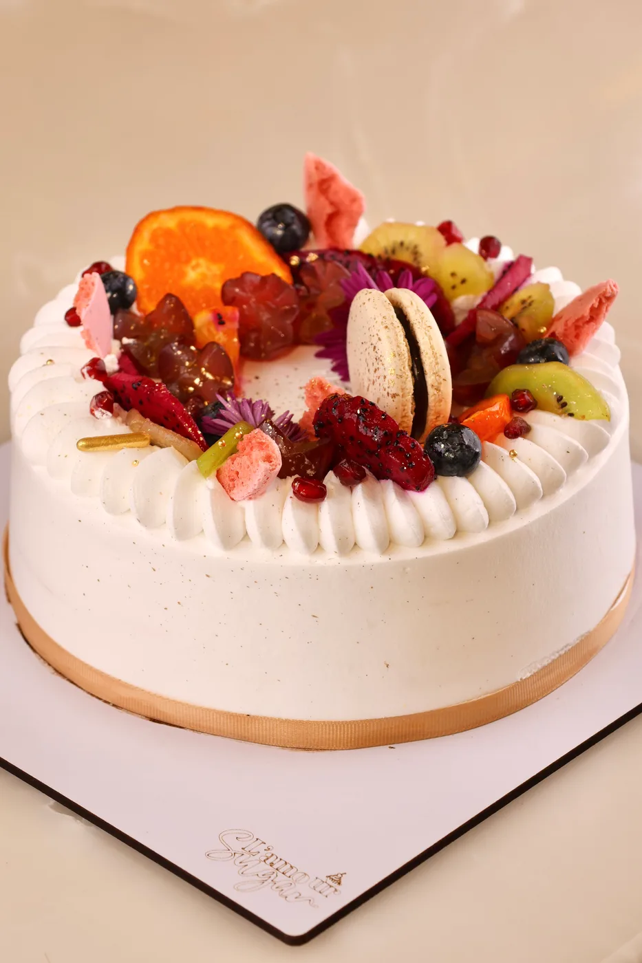 Classic Fresh Fruit Cake